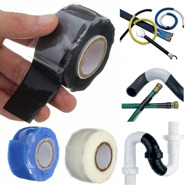 Self Sealing Silicone Tape Multiple Colors