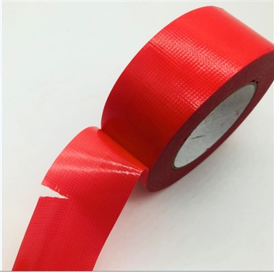 Rød PE Poly Masking og Stucco Tape Maling Plastering Tape